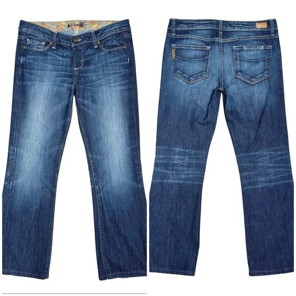 Paige Denim - Paige | Women | Laurel Canyon Indigo Mid Rise Kick Flare Denim Jeans | Size 29